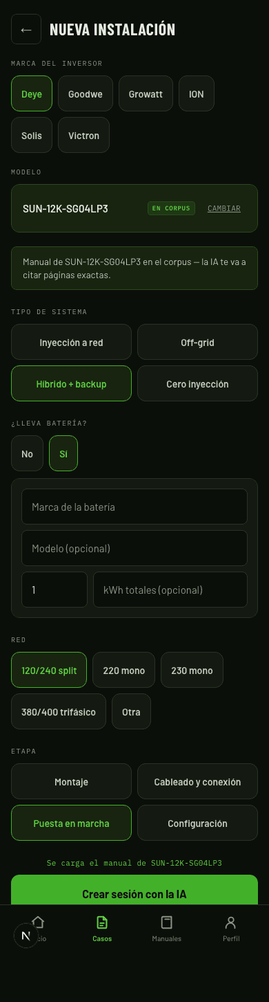 Abre el caso